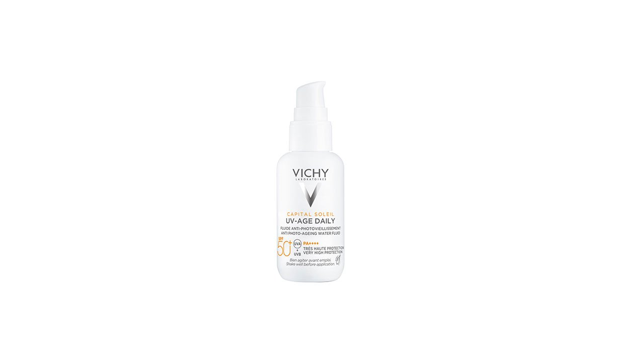 Vichy Capital Soleil UV-Age Daily Fluid przeciw fotostarzeniu się skóry SPF50