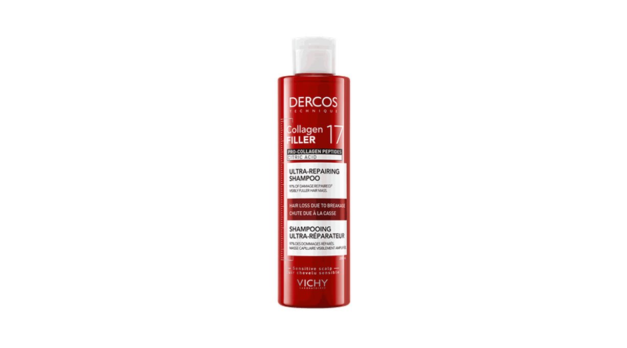 Vichy Dercos Collagen 17 Filler Ultra-regenerujący Szampon