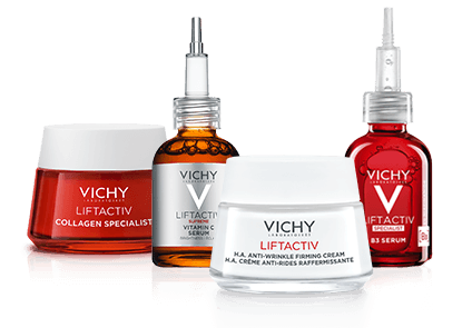 Dermokosmetyki Vichy Liftactiv bogate w skoncentrowane składniki aktywne dopasowane do potrzeb Twojej skóry