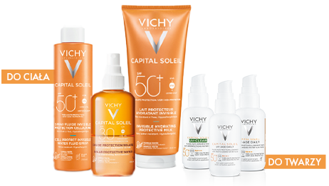 Zaawansowana ochrona UV Capital Soleil od Vichy