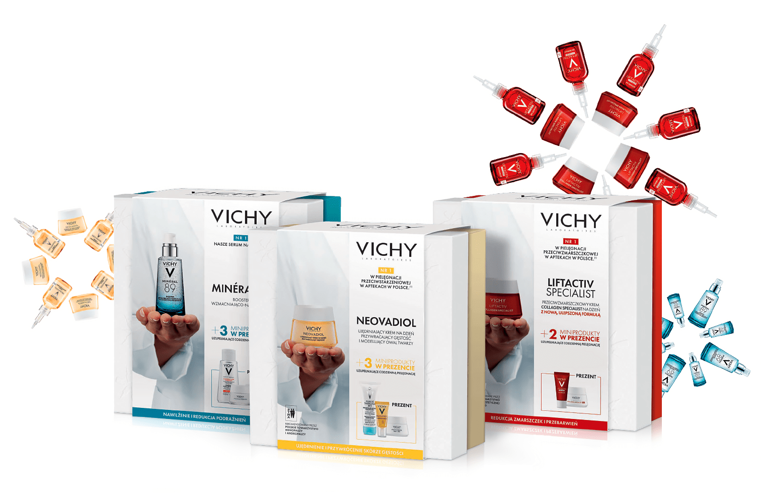Zestaw dermokosmetyków od Vichy