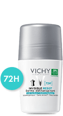 Antyperspirant 72H invisible resist dla kobiet od Vichy