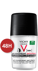 Antyperspirant 48H przeciw śladom dla mężczyzn od Vichy
