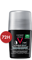 Antyperspirant 72H Invisible Resist dla mężczyzn od Vichy