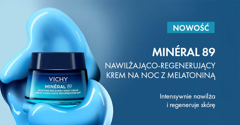Poznaj MINÉRAL 89 NAWILŻAJĄCO-REGENERUJĄCY KREM NA NOC Z MELATONINĄ