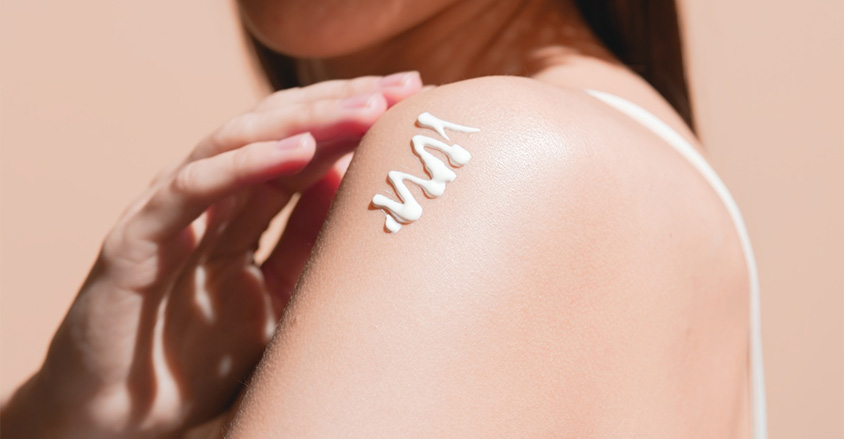 Aplikacja SPF 50 do ciała