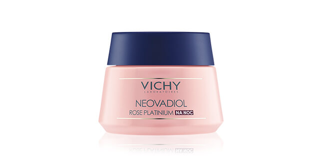 Vichy Rose Platinum Wzmacniający Regenerujący Krem na Noc