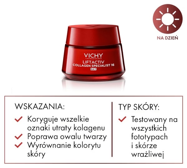 Vichy Liftactiv Collagen Specialist 16 Krem na dzień przeciwzmarszczkowy
